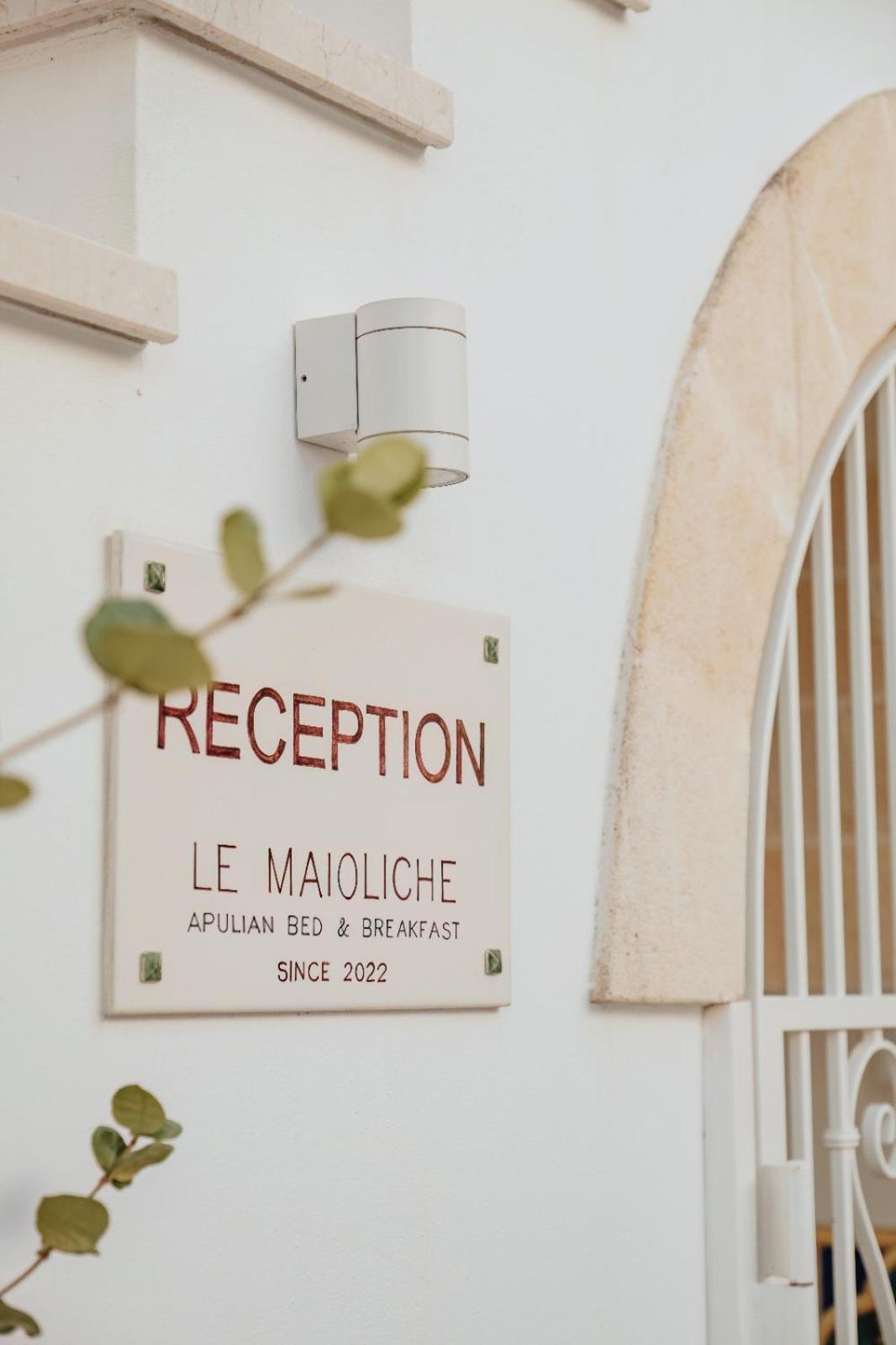 Le Maioliche - Apulian B&B 그로타글리에 외부 사진